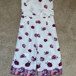 Janie and Jack Girls Jumpsuit